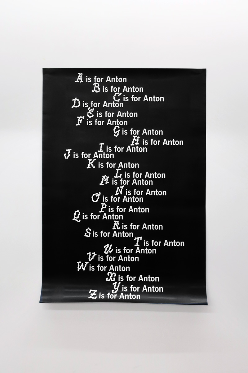 Elsa Werth, An A to Z, 2025_view1